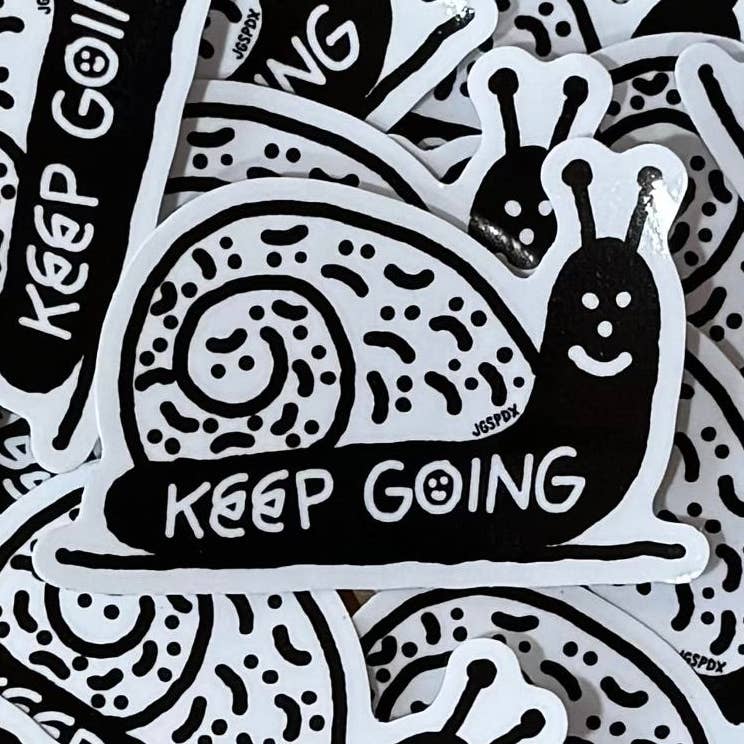 Keep Going Sticker