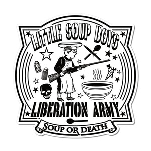 Little Soup Boys Liberation Army Sticker