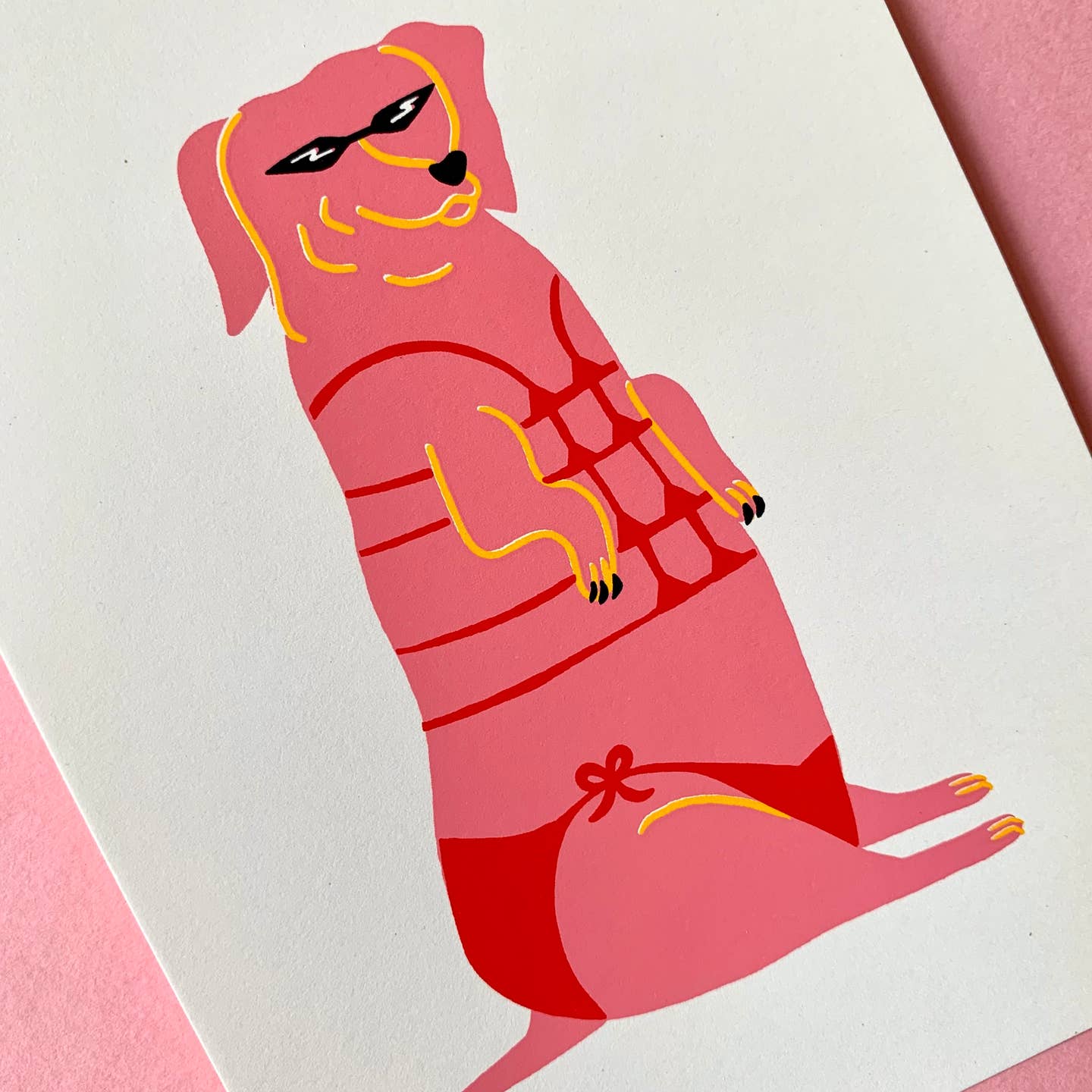 Hot Dog Bikini Weenie - Screen Print