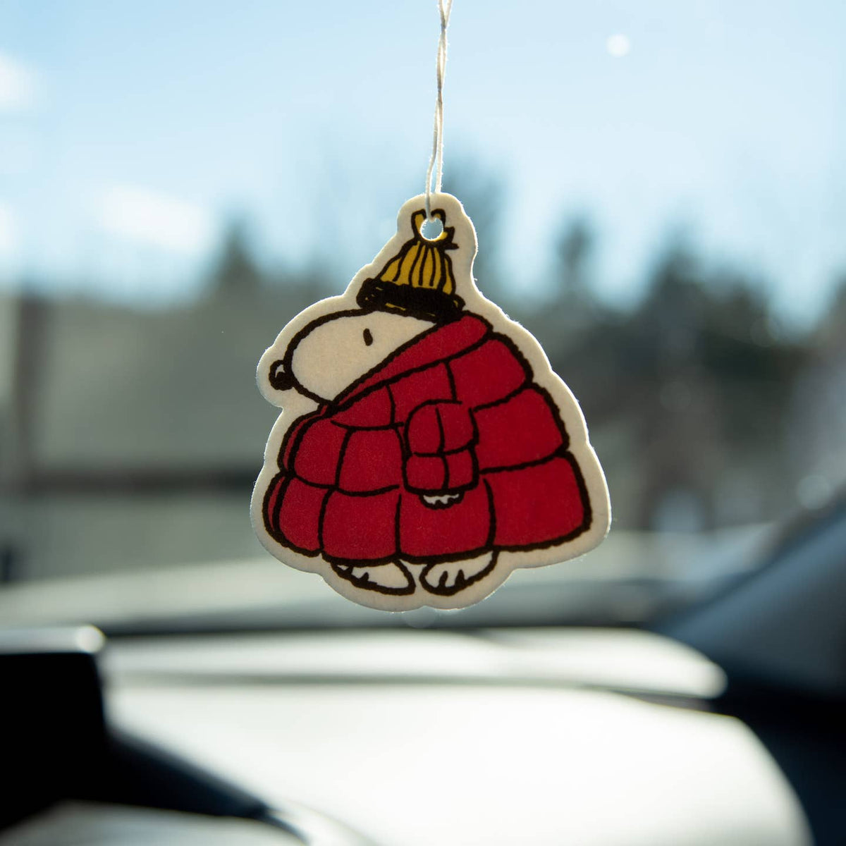 Snoopy Puffy Coat Air Freshener