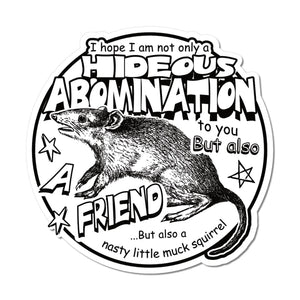 Hideous Abomination Sticker