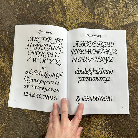 Swash Letter Alphabets 100 Complete Fonts Book