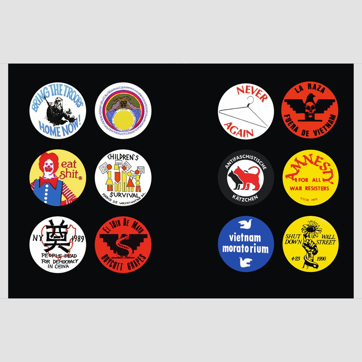Political Badges Book