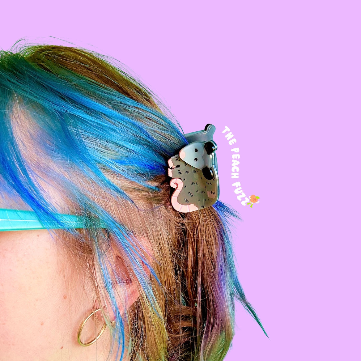 Mini Possum Hair Claw