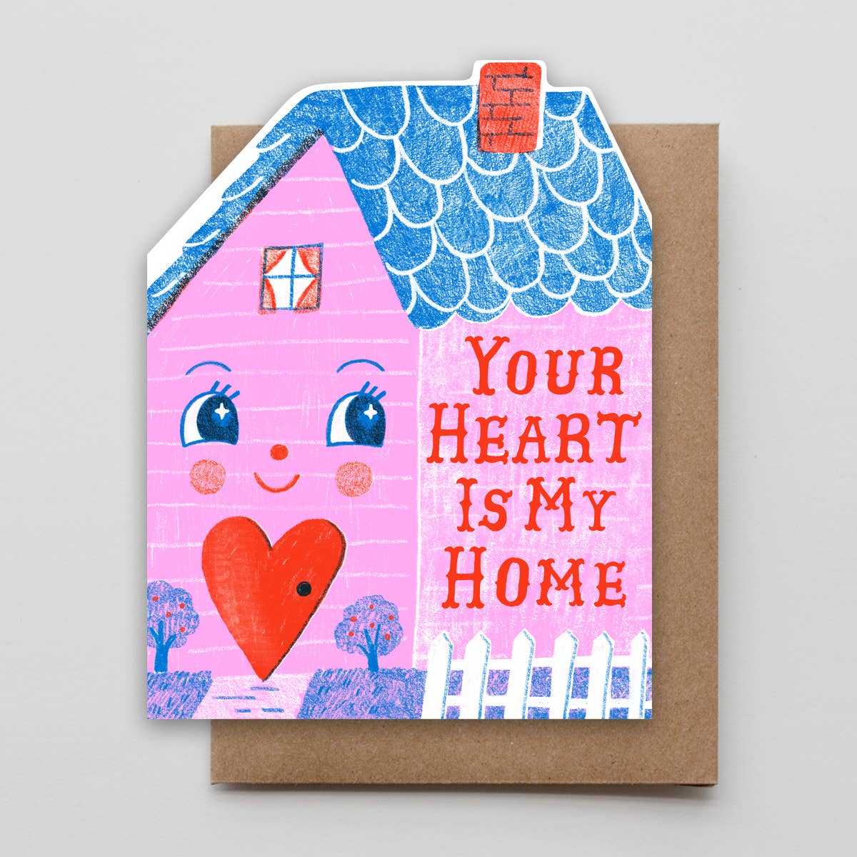 Your Heart Is My Home - Greeting Card