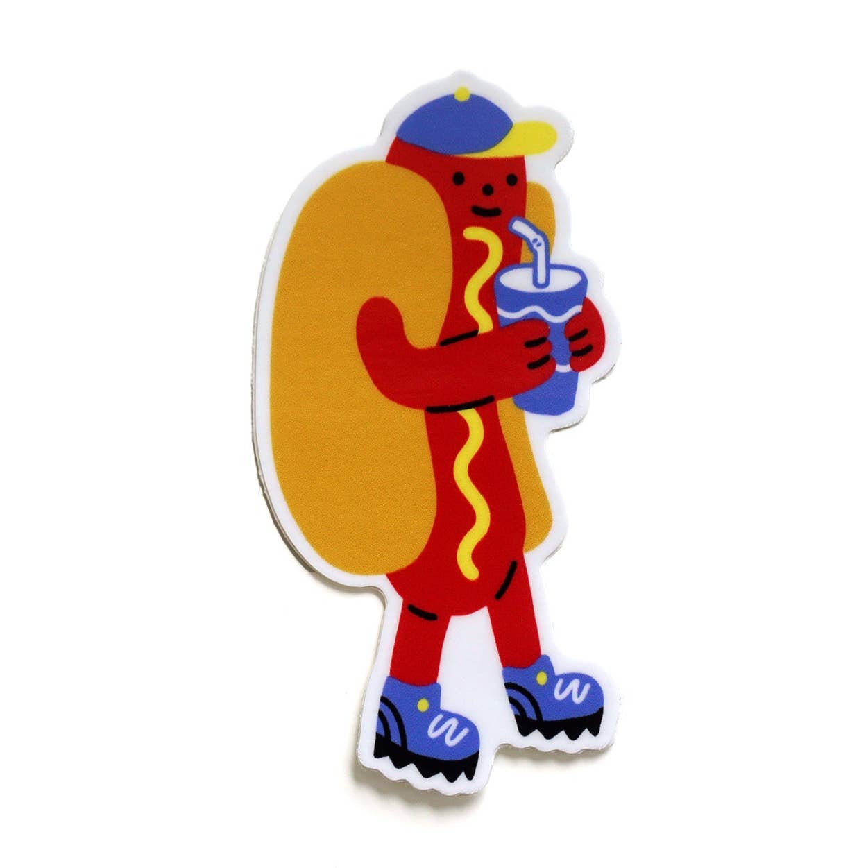 Hot Dog Guy Sticker