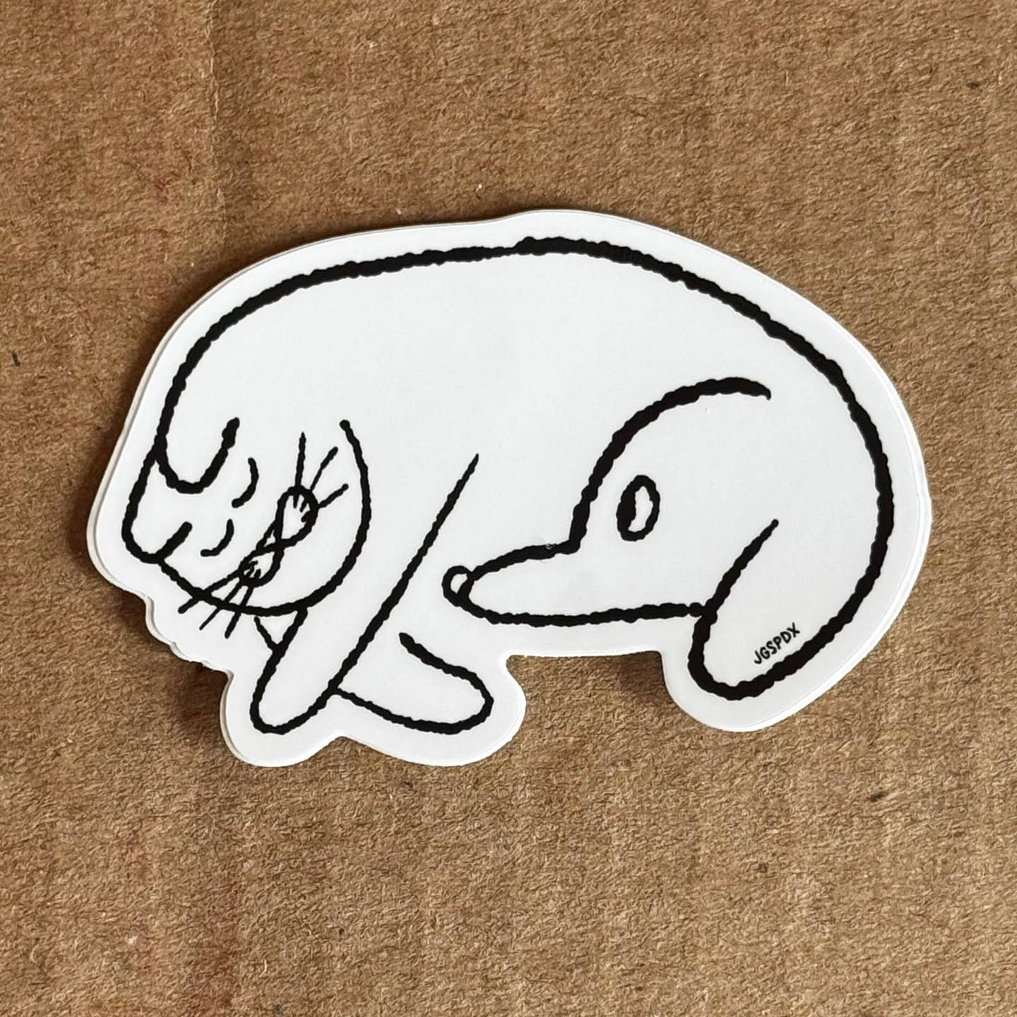 Cat Dog Sticker