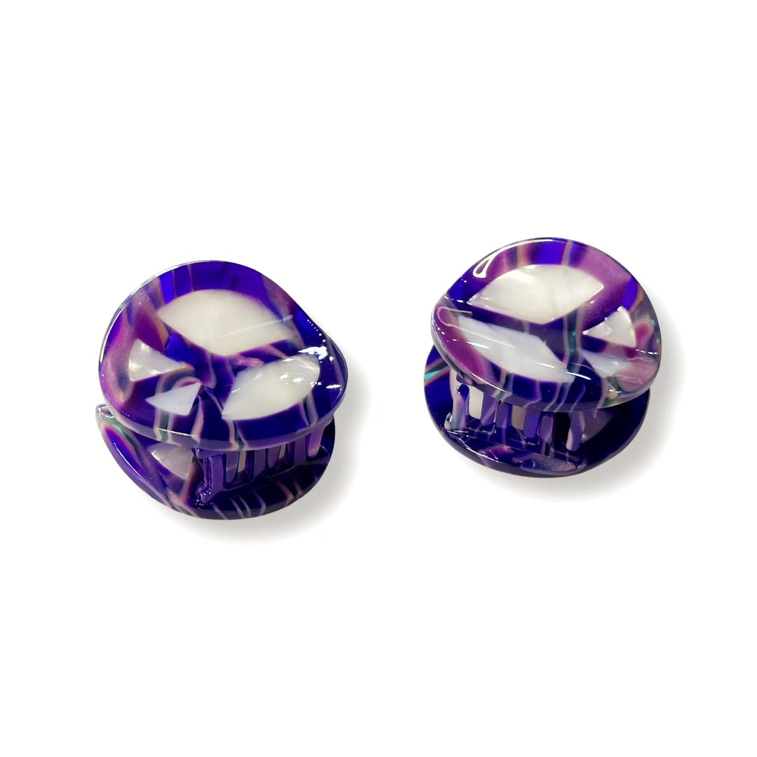 Peace Sign Hair Claw Set