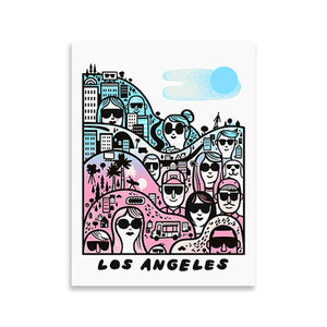 Los Angeles Sunglasses 8x10" Print - Rainbow - World Famous Original