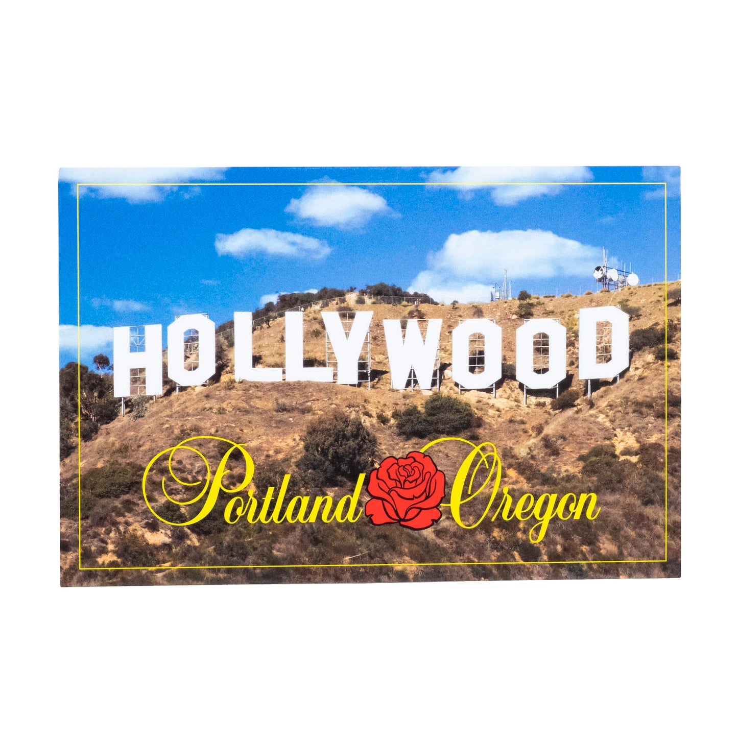 Tinselville Portland, OR Postcard