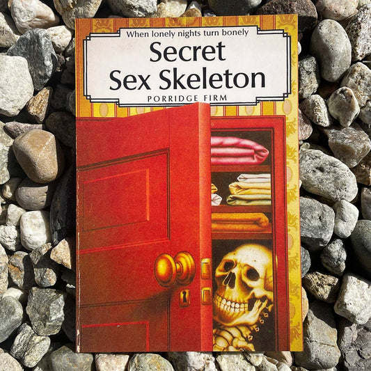 Secret Sex Skeleton Postcard