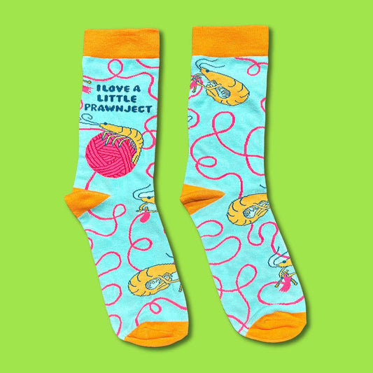 Little Prawnject Socks