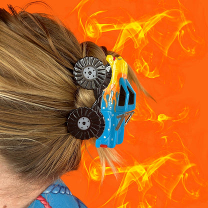 Babe Digger Monster Truck Hair Claw