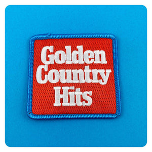 Golden Country Hits Patch - Red