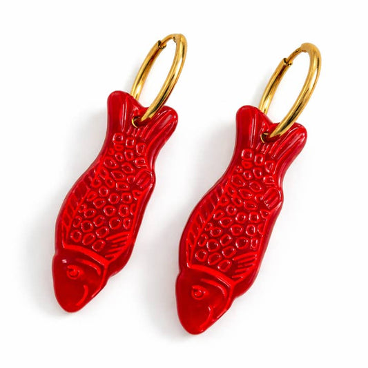 Swedish "Sweetish" Fish Earrings
