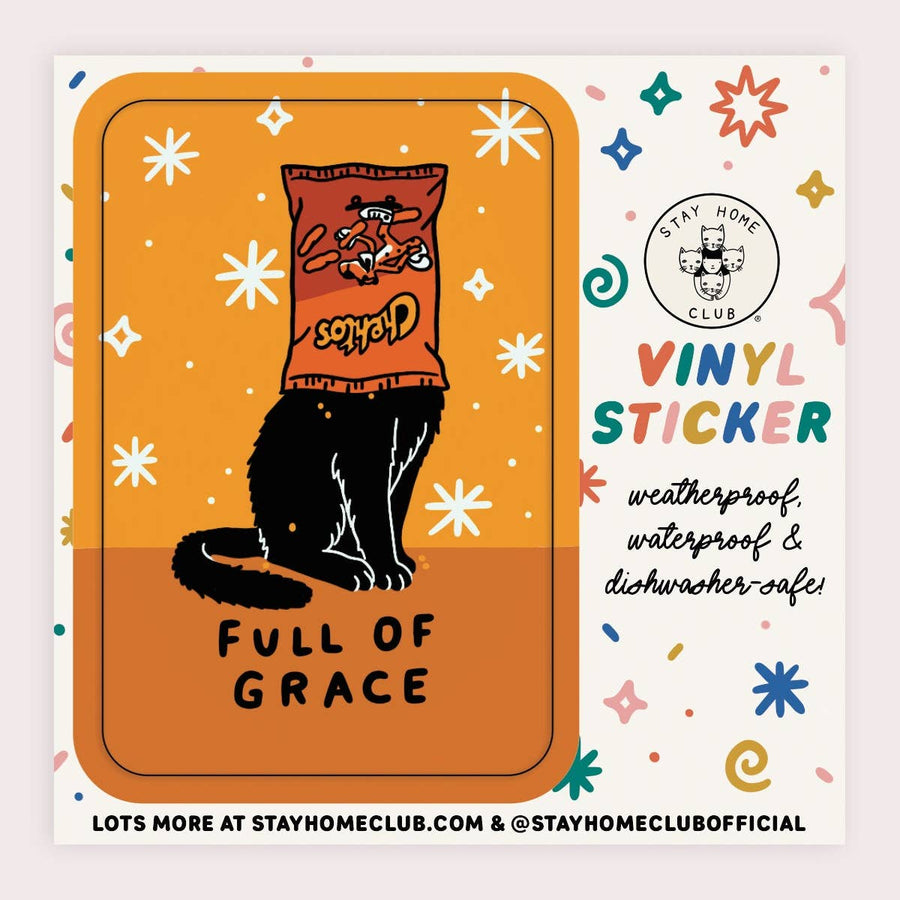 Full Of Grace Sticker