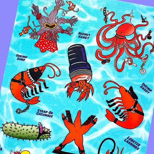 The Bottom Feeder's Sticker Sheet