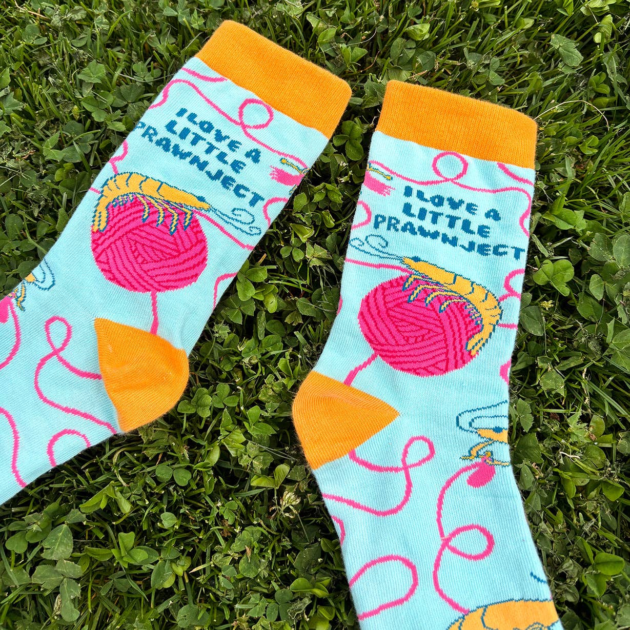Little Prawnject Socks