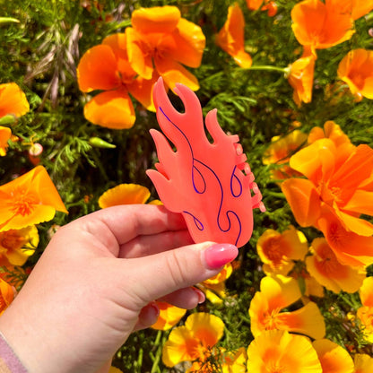 Flamin' Hot Hair Claw