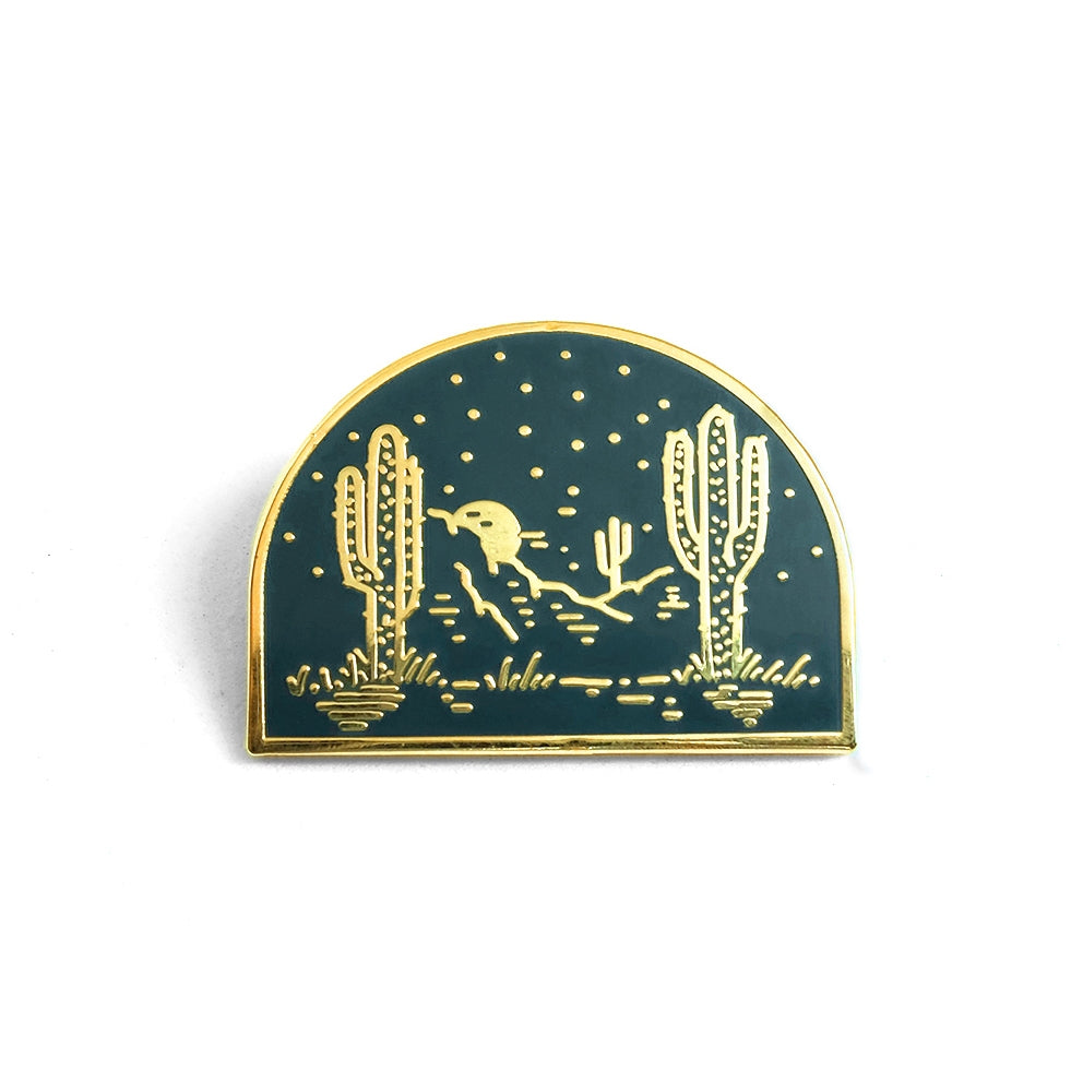 Low Desert Enamel Pin