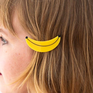 Banana Hair Clip Set