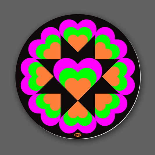 DDC-340 “Heart Roundtable” Sticker
