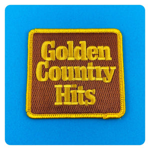 Golden Country Hits Patch - Brown