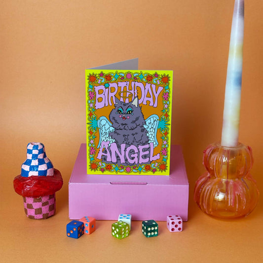 Birthday Angel -  Greeting Card