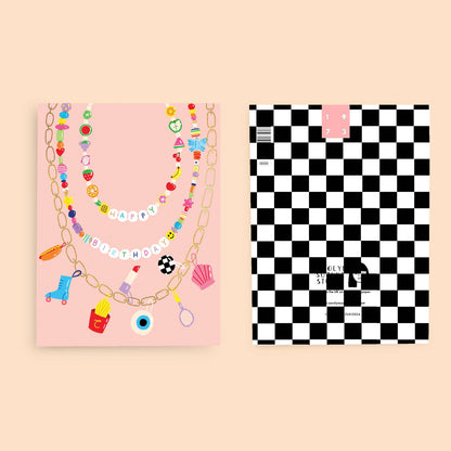 Festival Beads Birthday Card