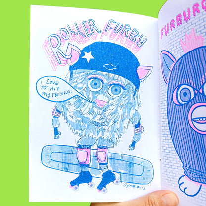 Furbyphillia - Risograph Zine