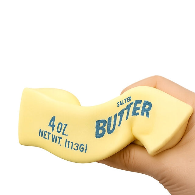 Butter Stress Ball - Soft & Slow Squishy Toy
