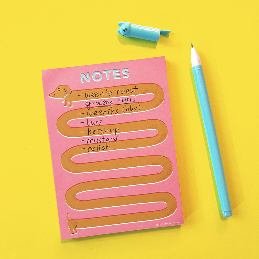 Weenie Dog - Notepad