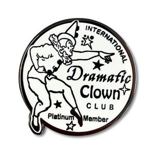 Dramatic Clown Club Pin