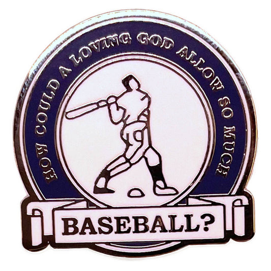 So Much Baseball Enamel Pin