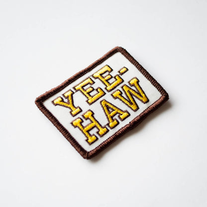Yee-Haw Embroidered Patch