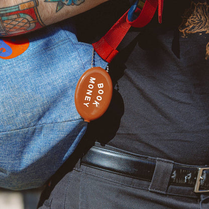 Book Money - Coin Pouch Keychain