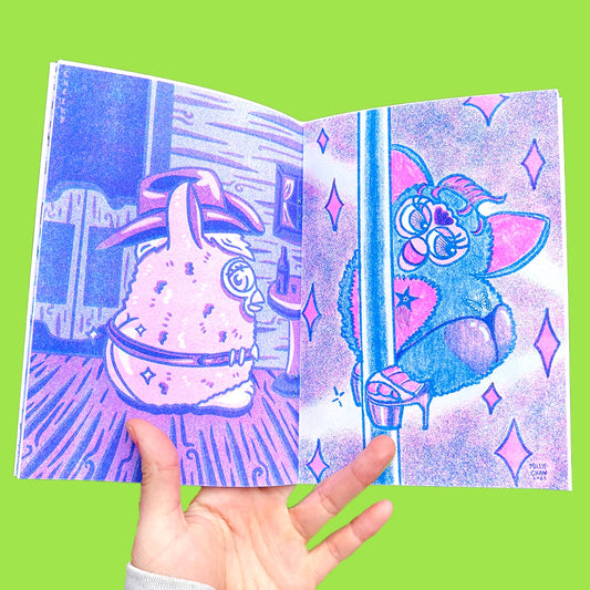 Furbyphillia - Risograph Zine