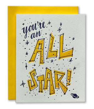 You're An All Star Card