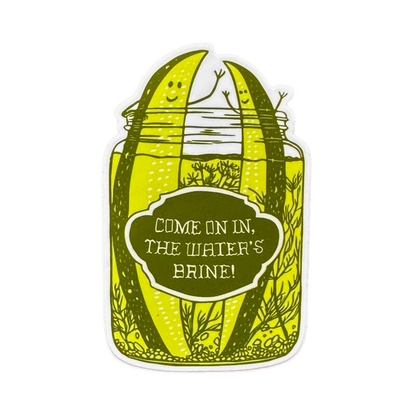 Cute Pickle Sticker