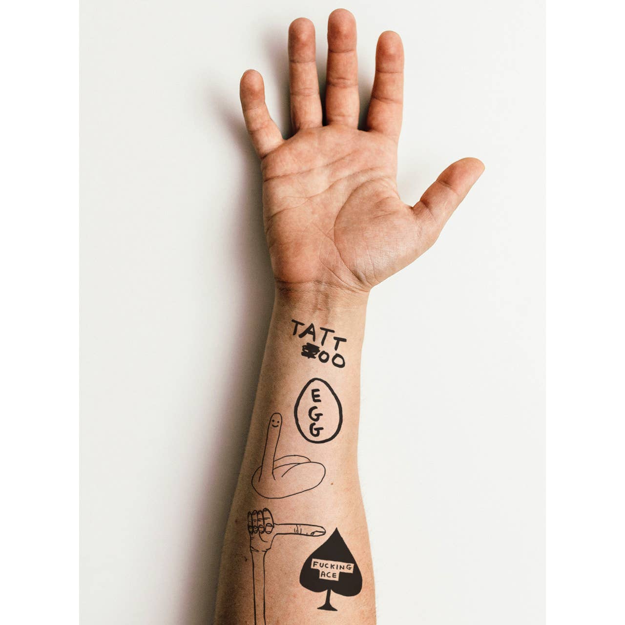 Temporary Tattoos - David Shrigley