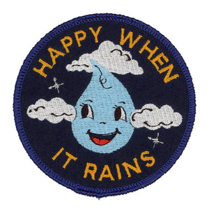 Happy When It Rains Patch