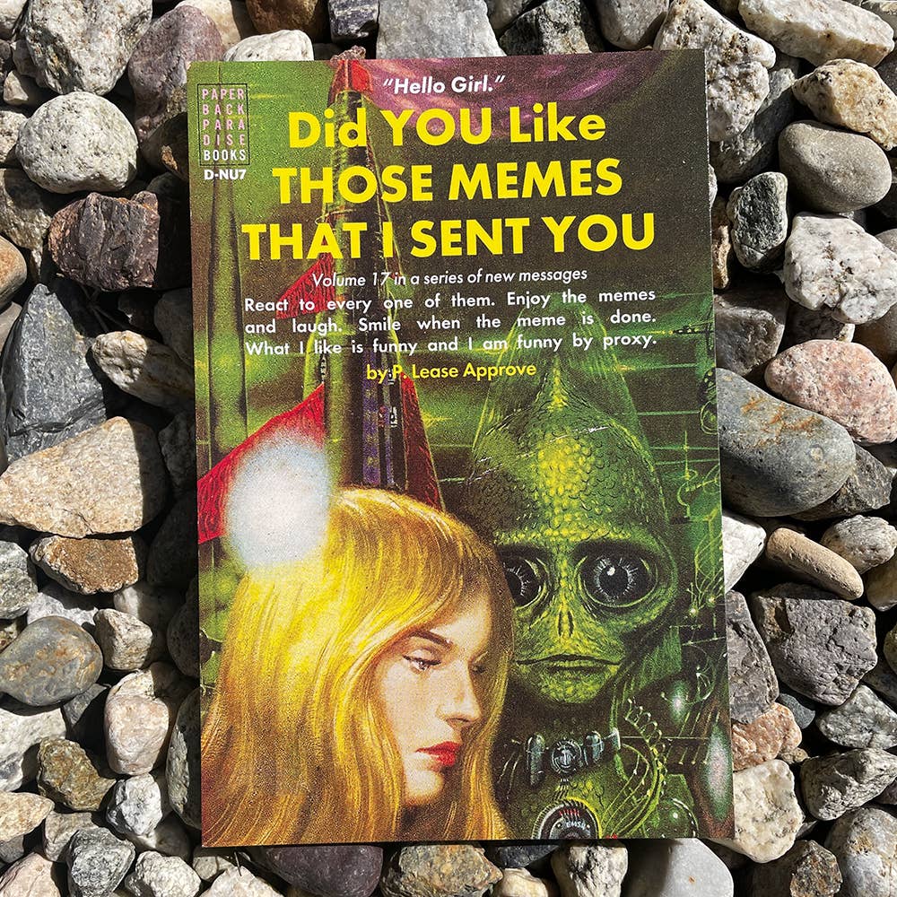Did You Like Those Memes I Sent You? Postcard