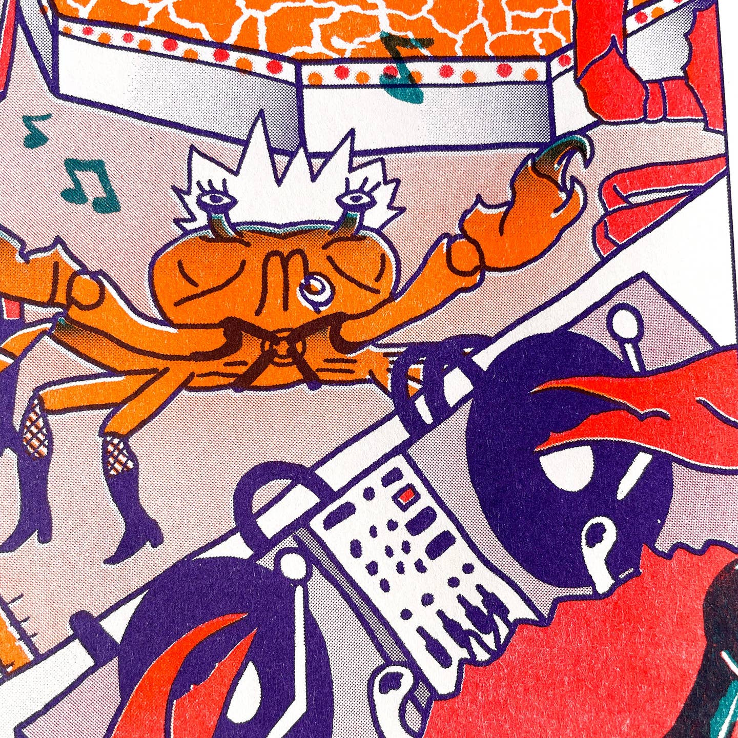 The DUNGEONess Party - Riso Print (Copy)