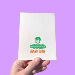 You're My Prawn & Only Risograph Card