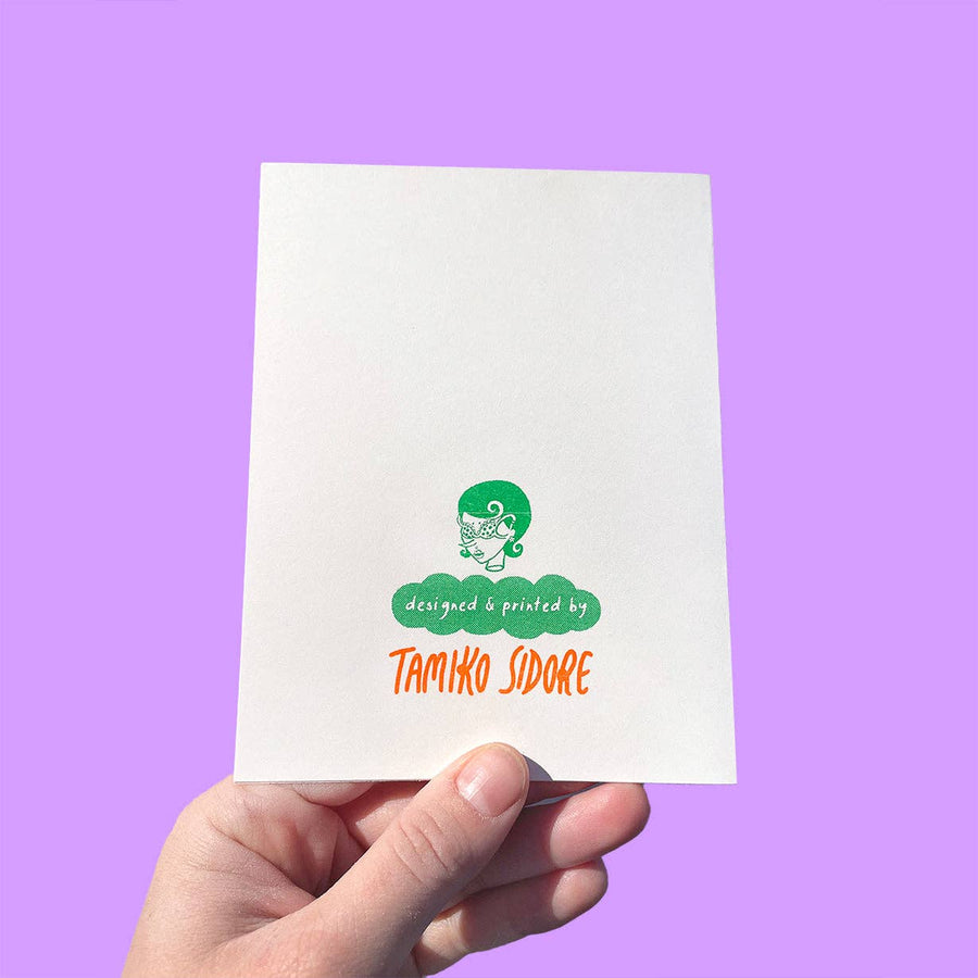 You're My Prawn & Only Risograph Card