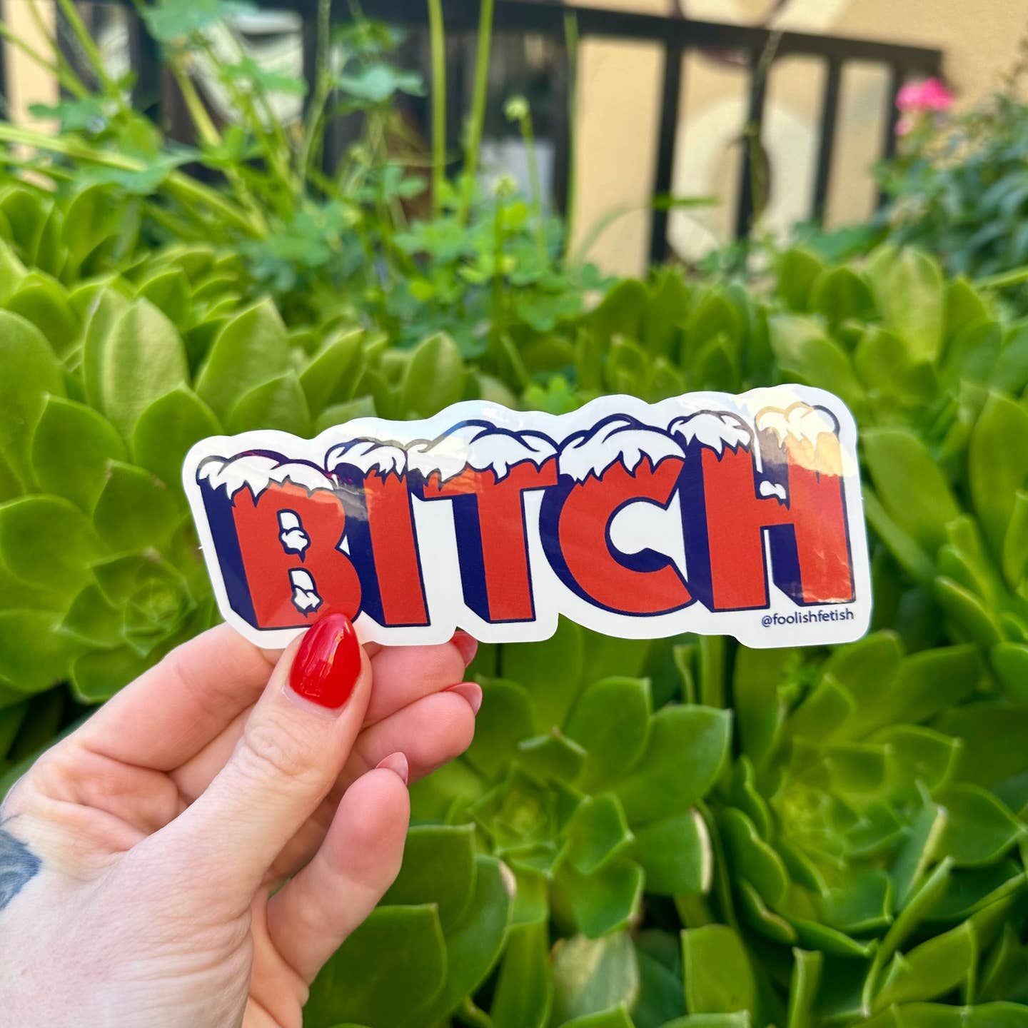 Cold Bitch Sticker