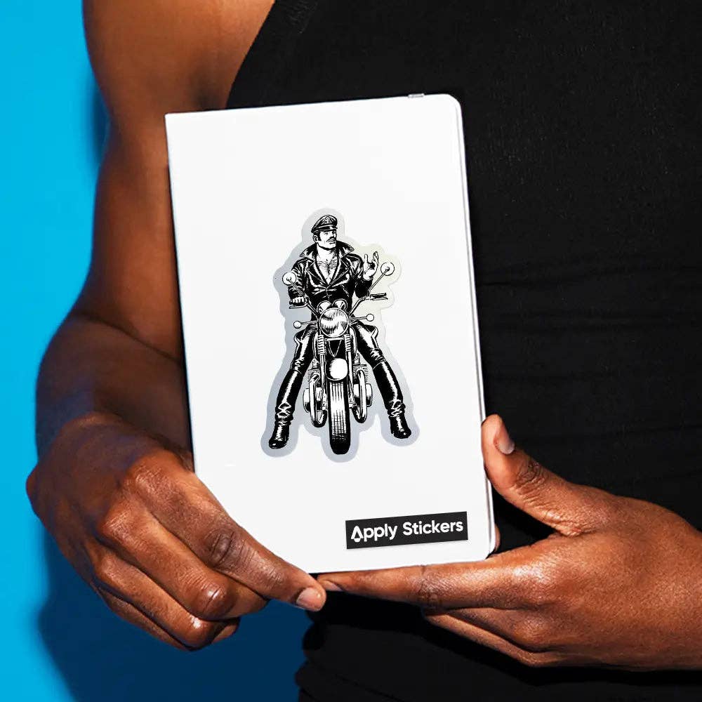 Kake Highway Patrol Tom Of Finland Foil Die-Cut Sticker
