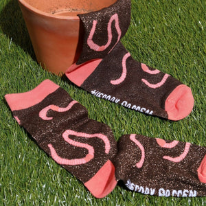 Worm Girlfriend Socks