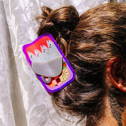 Sardines Tin Hair Claw