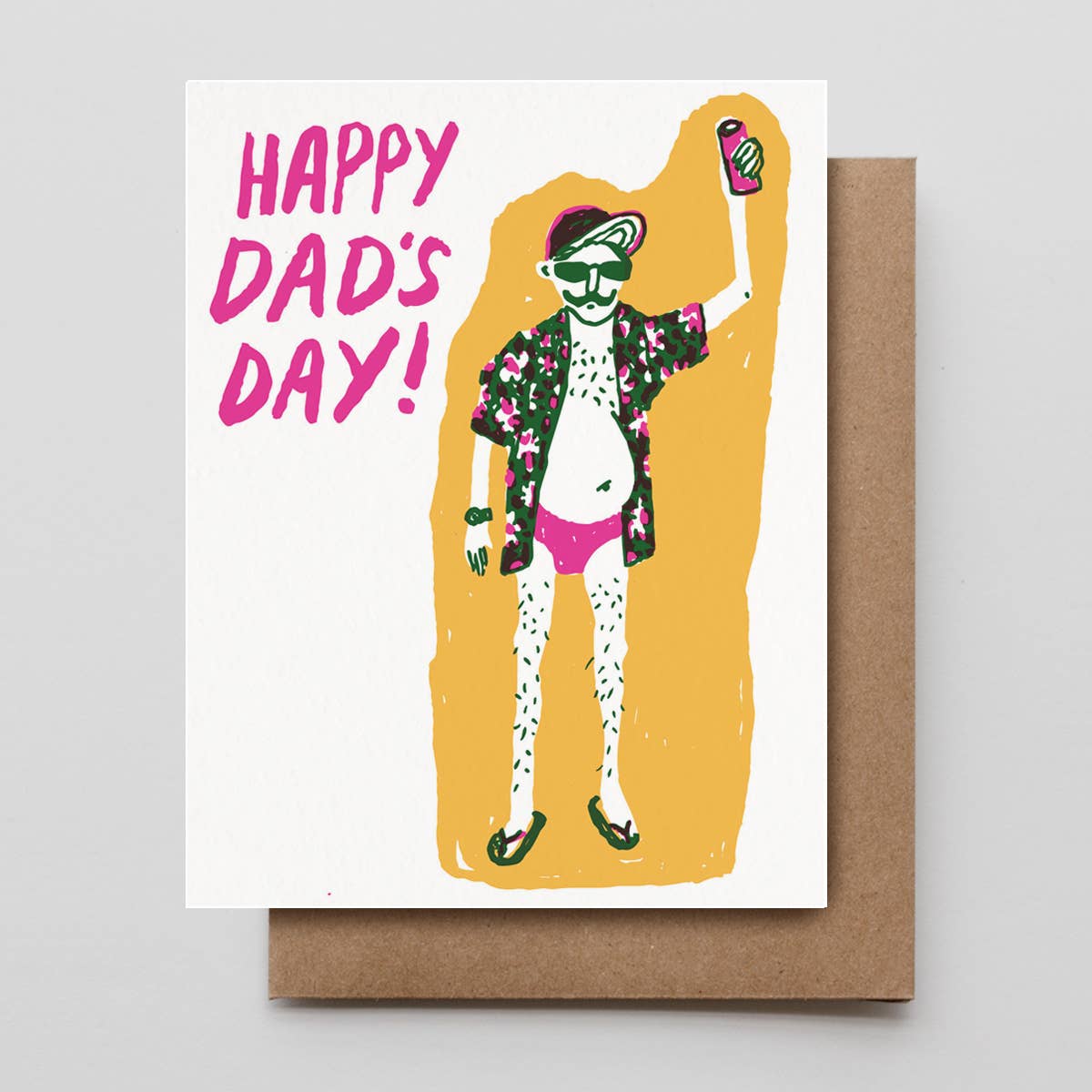 Lake Life Dad - Greeting Card